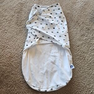 Nested Bean Zen Classic Sleep Swaddle 0-6M White Gray